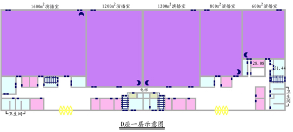 大型1600㎡演播室租賃